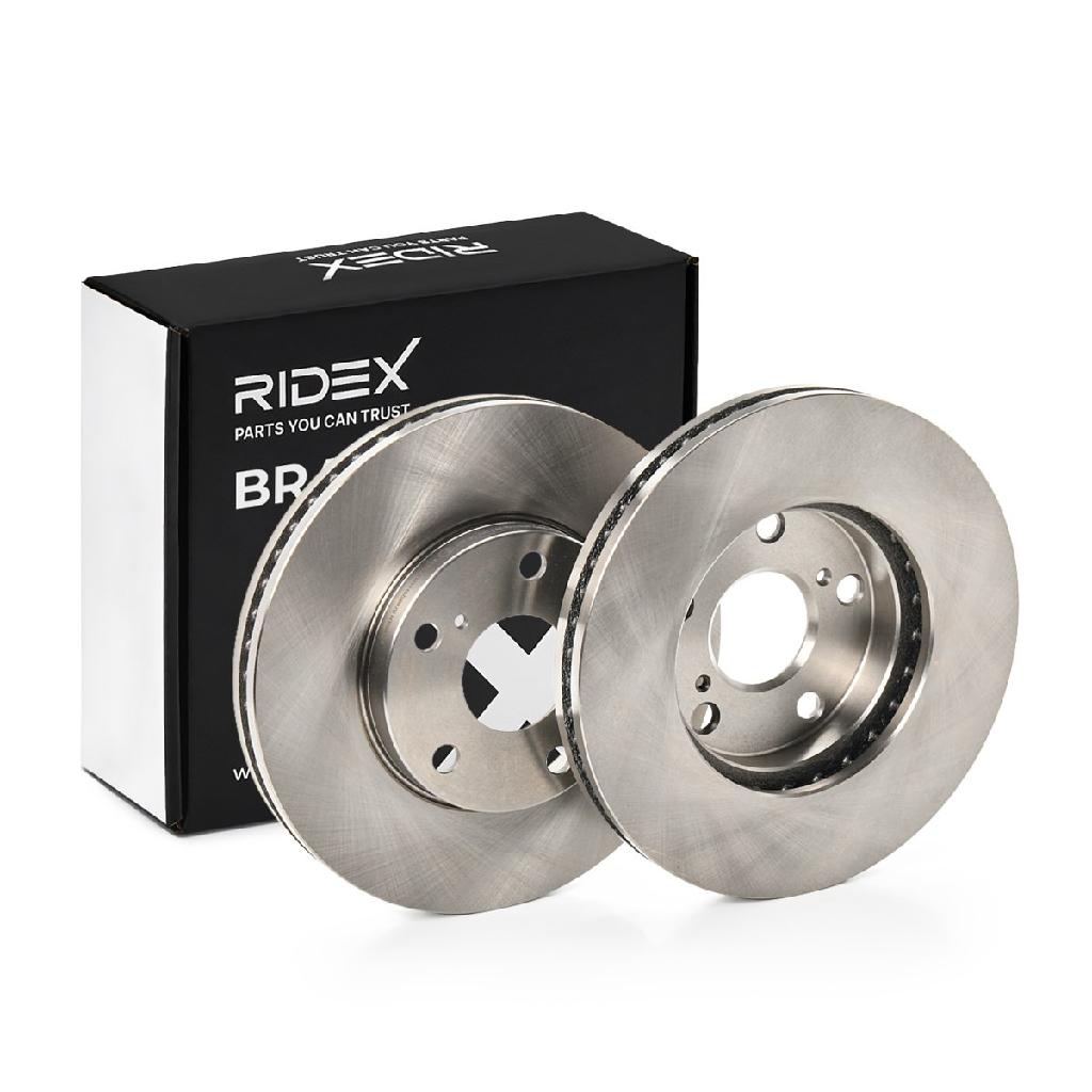 RIDEX 82B0334 2x Bremsscheiben Vorne Ø275mm Belüftet für TOYOTA PREVIA