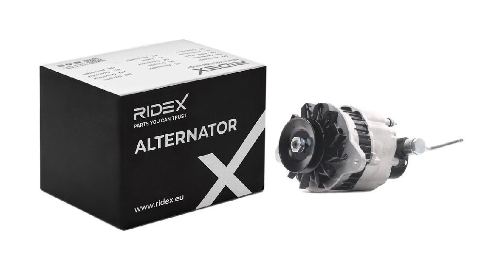 RIDEX 4G0353 Lichtmaschine 55A 12V Drehrichtung im Uhrzeigersinn für 3730042012