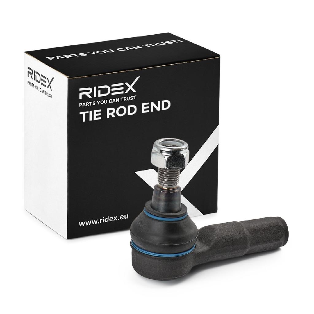 RIDEX Spurstangenkopf außen Vorderachse beidseitig Traggelenk M14X1.5 914T0059