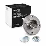 RIDEX 654W0054 Radlagersatz pro 1 Rad Hinten beidseitig für VW Polo Schrägheck