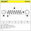 RIDEX 188C0256 2x Federn Fahrwerksfedern Hinten für MAZDA 3 (BK) BBM228011 Bild RIDEX 188C0256 2x Federn Fahrwerksfedern Hinten für MAZDA 3 (BK) BBM228011