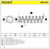 RIDEX 188C0417 2x Federn Fahrwerksfedern Hinten für BMW 5 Limousine (F10) Bild RIDEX 188C0417 2x Federn Fahrwerksfedern Hinten für BMW 5 Limousine (F10)
