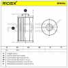 RIDEX 9F0234 Kraftstofffilter Filter Cartridge für HONDA CR-V III (RE) Bild RIDEX 9F0234 Kraftstofffilter Filter Cartridge für HONDA CR-V III (RE)