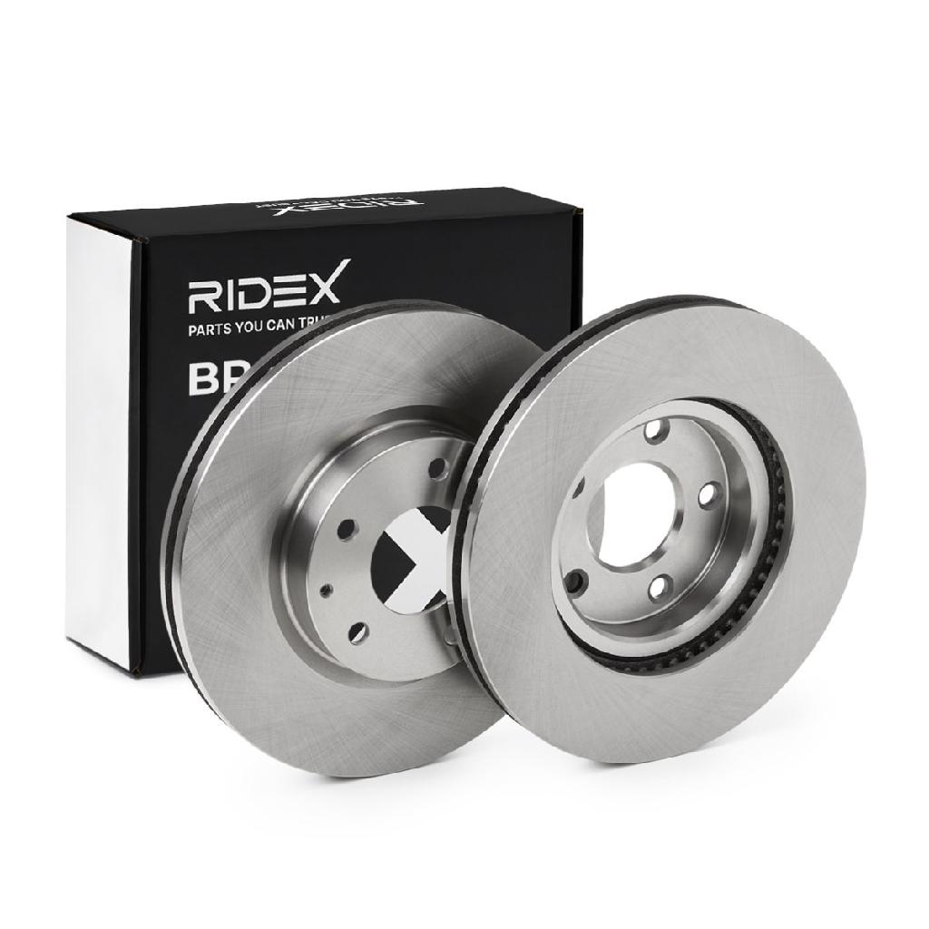 RIDEX 82B0760 2x Bremsscheiben Vorne Ø297mm Belüftet für MAZDA CX-5