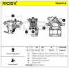 RIDEX 78B0746 Bremssattel Bremszange Hinten links für MITSUBISHI ASX (GAW) Bild RIDEX 78B0746 Bremssattel Bremszange Hinten links für MITSUBISHI ASX (GAW)