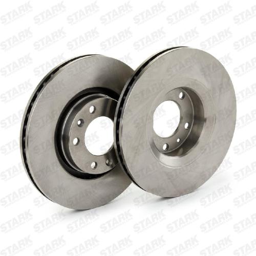 STARK SKBD-0023127 2x Bremsscheiben Vorne Ø283mm Belüftet 00004249L3 4246F6 Bild STARK SKBD-0023127 2x Bremsscheiben Vorne Ø283mm Belüftet 00004249L3 4246F6