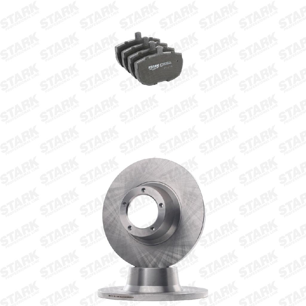 STARK Bremsenset Vorne Ø270mm - Bremsscheiben und Beläge für FORD TRANSIT Kasten