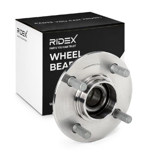 RIDEX 654W0198 Radlagersatz pro 1 Rad Hinten beidseitig Schrägkugellager Bild RIDEX 654W0198 Radlagersatz pro 1 Rad Hinten beidseitig Schrägkugellager