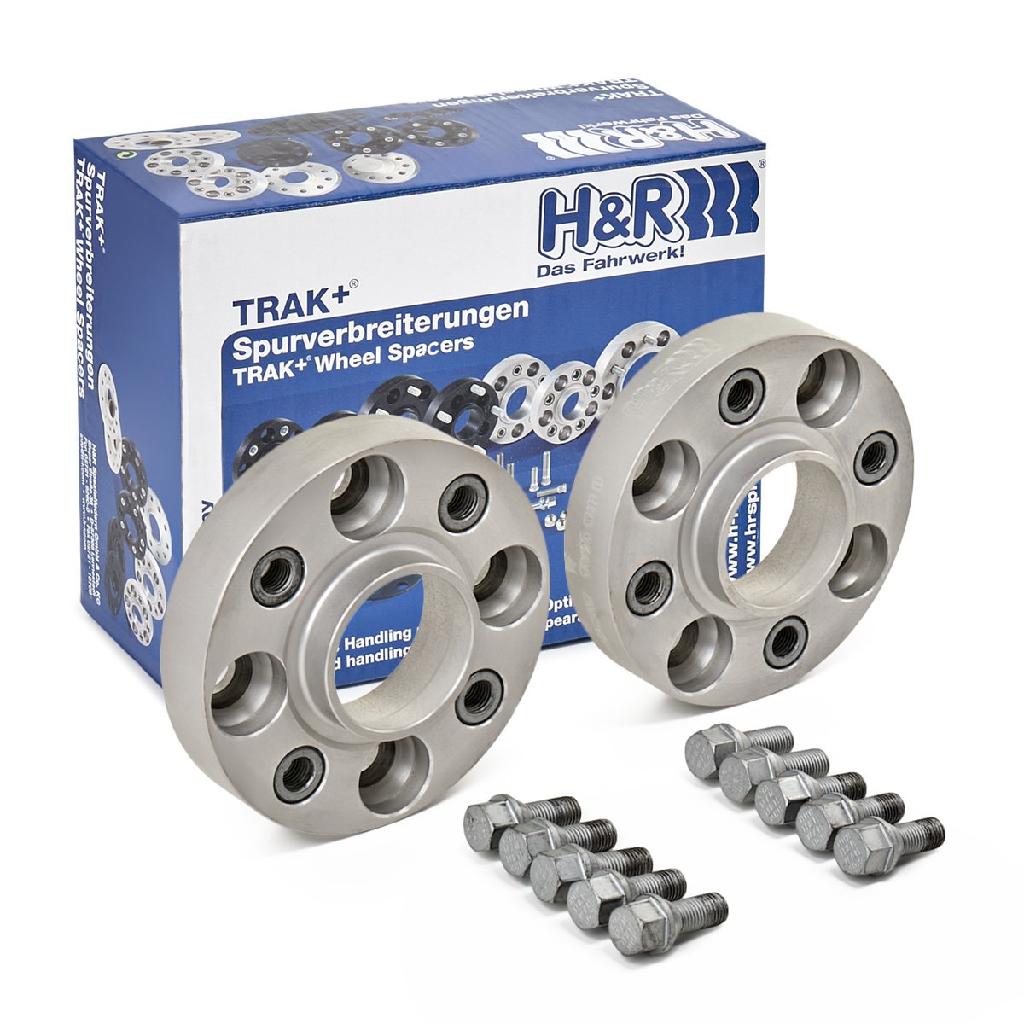 H&R 25mm Spurverbreiterung Spurplatte 4-Loch 100mm LK für RENAULT Twingo 1I