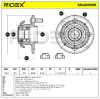 RIDEX 654W0569 Radlagersatz pro 1 Rad Hinten f&uuml;r HONDA CIVIC VI Fastback GHK1561