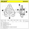 RIDEX 1180S0032 Federbeinstützlager ohne Lager Vorne links für FIAT 1329774080 Bild RIDEX 1180S0032 Federbeinstützlager ohne Lager Vorne links für FIAT 1329774080