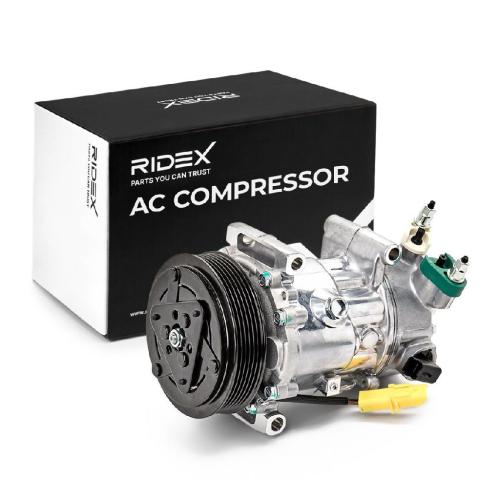 RIDEX A/C Kompressor für Klimaanlage Klimakompressor mit ID: SD6C12 Kältemittel: Bild RIDEX A/C Kompressor für Klimaanlage Klimakompressor mit ID: SD6C12 Kältemittel: