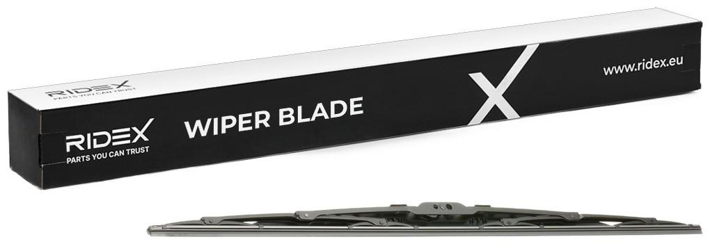 RIDEX Scheibenwischer Wischblatt Stück mit Spoiler Vorne Länge: 650mm Standard