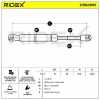 RIDEX 219G0905 Heckklappendämpfer beidseitig Länge:543,5mm 460N Hub: 216,5mm Bild RIDEX 219G0905 Heckklappendämpfer beidseitig Länge:543,5mm 460N Hub: 216,5mm