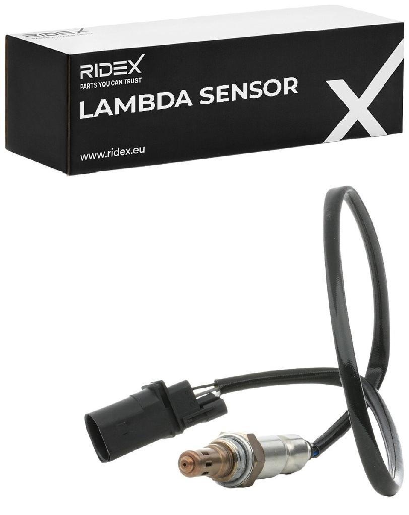 RIDEX 3922L0424 Lambdasonde Oxygen O2 Sensor Beheizt für FIAT PANDA (169)