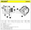 RIDEX 4G0244 Lichtmaschine 120A 12V mit Mehrfachriemenscheibe für VW 028903027P Bild RIDEX 4G0244 Lichtmaschine 120A 12V mit Mehrfachriemenscheibe für VW 028903027P