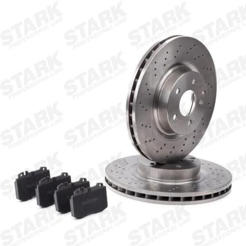 STARK Bremsenset Vorne Ø330mm - Bremsscheiben und Beläge Bild STARK Bremsenset Vorne Ø330mm - Bremsscheiben und Beläge