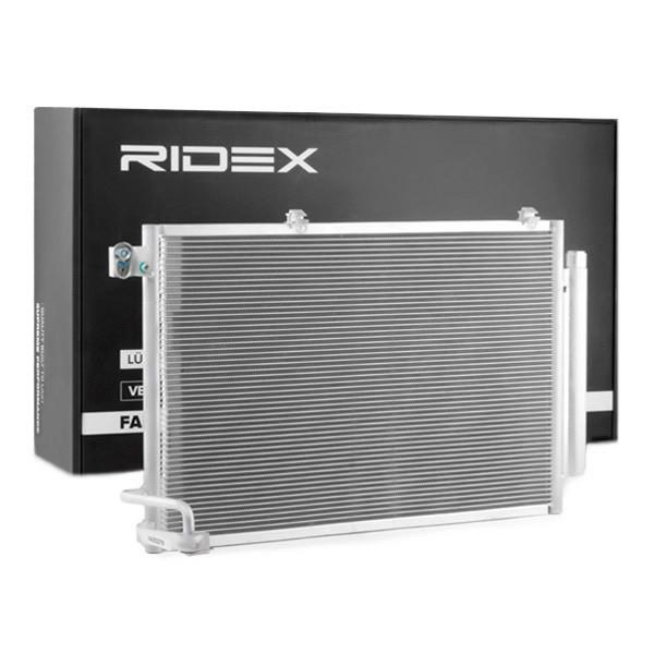 RIDEX 448C0245 Klimakondensator Klimaanlage Auto mit Trockner für FORD 1513108