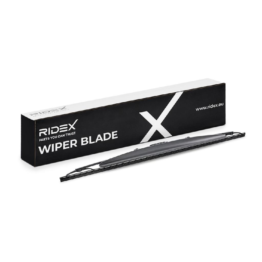 RIDEX Scheibenwischer Wischblatt Stück mit Spoiler Vorne Länge: 600mm Standard