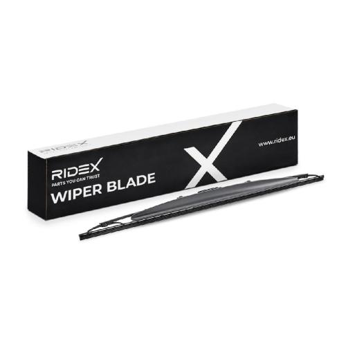 RIDEX Scheibenwischer Wischblatt Stück mit Spoiler Vorne Länge: 600mm Standard Bild RIDEX Scheibenwischer Wischblatt Stück mit Spoiler Vorne Länge: 600mm Standard