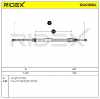 RIDEX Handbremsseil Hinten für RENAULT Clio 1 (B/C57, 5/357) Bild RIDEX Handbremsseil Hinten für RENAULT Clio 1 (B/C57, 5/357)