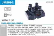 JANMOR JM5092 Zündspule für FORD Fiesta Mk4 Schrägheck (JAS, JBS) 1008886