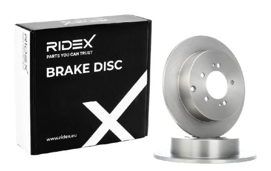 RIDEX 82B0405 2x Bremsscheiben Hinten Ø302mm voll für MITSUBISHI 1611500480 Bild RIDEX 82B0405 2x Bremsscheiben Hinten Ø302mm voll für MITSUBISHI 1611500480