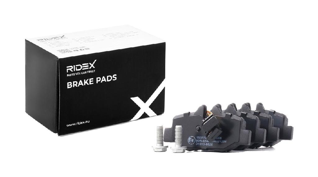 RIDEX Bremsbelagsatz Bremsbeläge Hinten passend für MERCEDES-BENZ VIANO (W639)