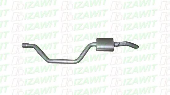 IZAWIT Endschalldämpfer Hinten für SSANGYONG RODIUS Bild IZAWIT Endschalldämpfer Hinten für SSANGYONG RODIUS