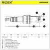 RIDEX 686S0028 Zündkerze Iridium Spanner Size: 16 mm Gewindelänge: 19 für VW Bild RIDEX 686S0028 Zündkerze Iridium Spanner Size: 16 mm Gewindelänge: 19 für VW