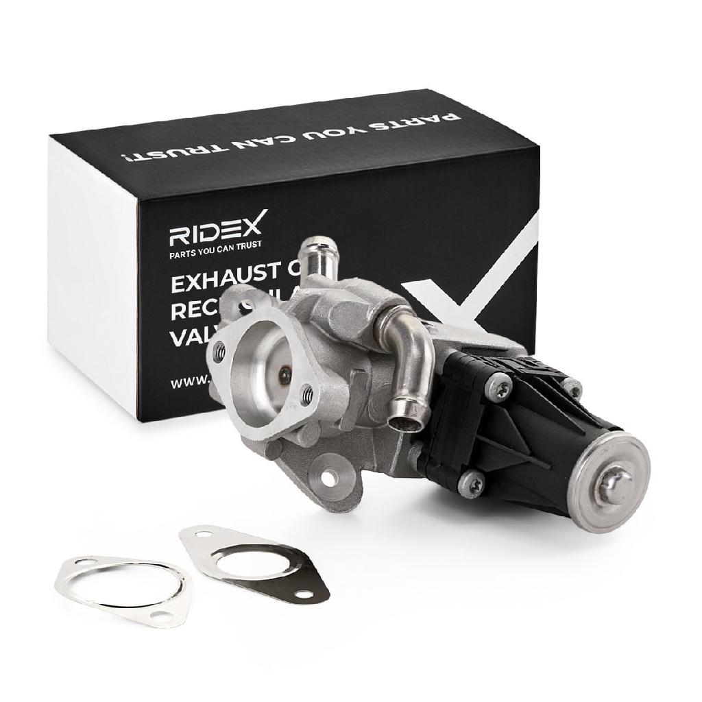 RIDEX 1145E0236 AGR-Ventil Abgasrückführungsventil mit Dichtung für CITROËN