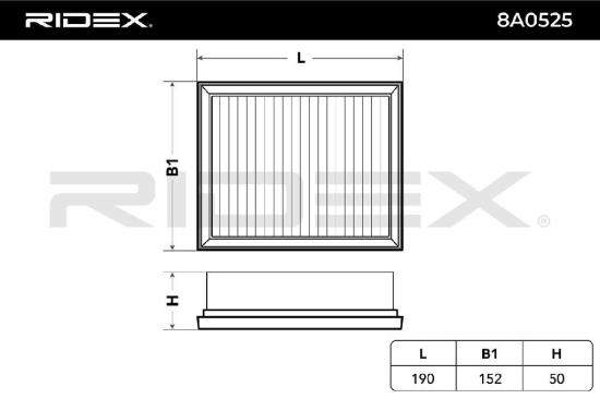 RIDEX 8A0525 Motor Luftfilter Umluftfilter für SUZUKI SX4 (EY, GY) für FIAT Bild RIDEX 8A0525 Motor Luftfilter Umluftfilter für SUZUKI SX4 (EY, GY) für FIAT