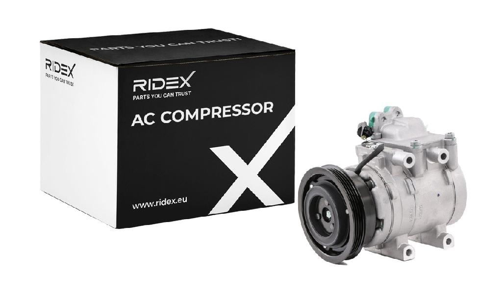RIDEX A/C Kompressor für Klimaanlage Klimakompressor mit ID: HS15 Kältemittel: