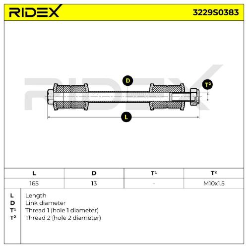 RIDEX 1x Koppelstange Stabilisator Vorne beidseitig für TOYOTA HILUX VI Pick-up Bild RIDEX 1x Koppelstange Stabilisator Vorne beidseitig für TOYOTA HILUX VI Pick-up