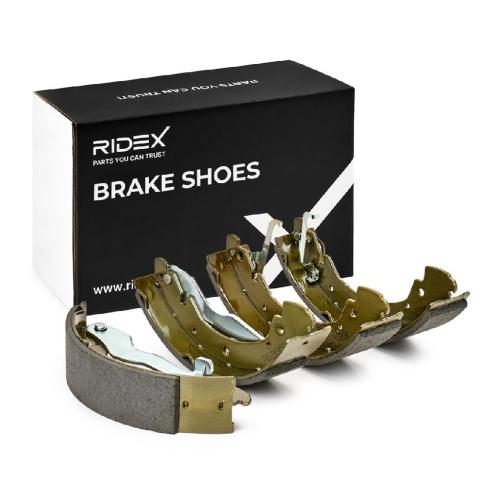 RIDEX Bremsbacken Satz für Trommelbremse Hinten mit Handbremshebel für VW Bild RIDEX Bremsbacken Satz für Trommelbremse Hinten mit Handbremshebel für VW