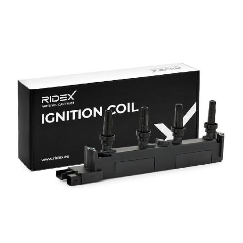 RIDEX 689C0037 Zündspule passend für PEUGEOT 206 Schrägheck (2A/C) 597075 597098 Bild RIDEX 689C0037 Zündspule passend für PEUGEOT 206 Schrägheck (2A/C) 597075 597098