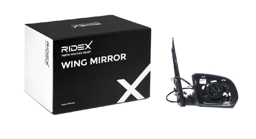 RIDEX 50O0663 Außenspiegel Seitenspiegel Rechts Elektrisch Beheizbar für