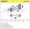 RIDEX 273C0429 Lenker Radaufhängung Querlenker Front für NISSAN PRIMERA (P11) Bild RIDEX 273C0429 Lenker Radaufhängung Querlenker Front für NISSAN PRIMERA (P11)