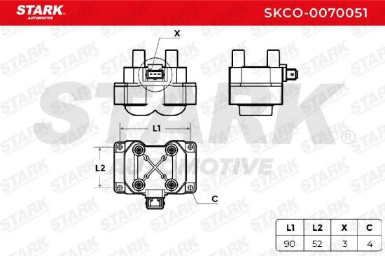 STARK SKCO-0070051 Zündspule für FIAT PUNTO (188) 489051051 0489051051 Bild STARK SKCO-0070051 Zündspule für FIAT PUNTO (188) 489051051 0489051051