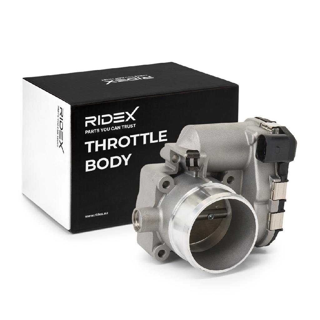 RIDEX 158T0005 Drosselklappe für AUDI A4 Avant (8ED, B7) 06B133062B 06B133062M