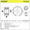 RIDEX 654W0538 Radlagersatz pro 1 Rad Vorne beidseitig für HONDA CRX II (ED, EE) Bild RIDEX 654W0538 Radlagersatz pro 1 Rad Vorne beidseitig für HONDA CRX II (ED, EE)