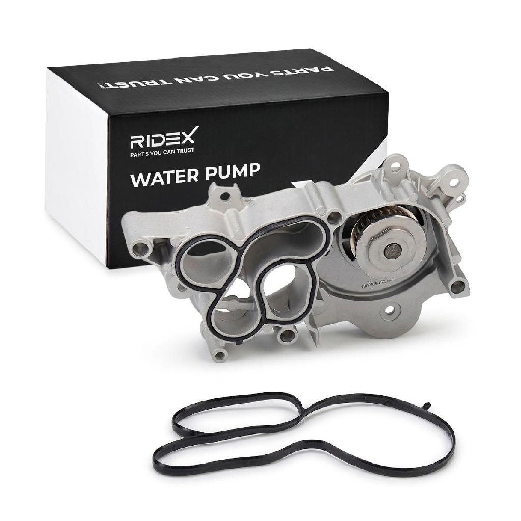 RIDEX 1260W0346 Kühlmittelpumpe Motorkühlung Wasserpumpe ohne Gehäuse 38-Zähn