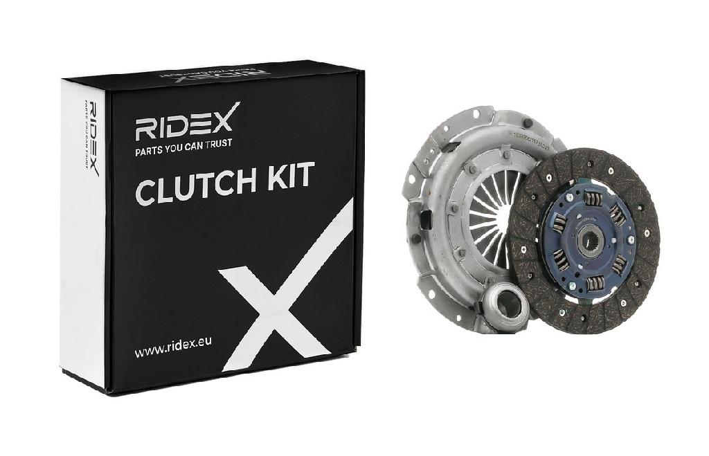 RIDEX 479C0820 Kupplungssatz für RENAULT Clio 1 (B/C57, 5/357) 7701473285