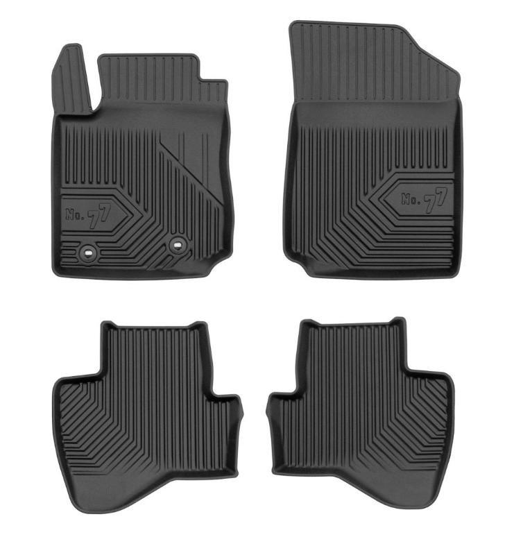 FROGUM 77425996 Fußmatten Set Vorne und Hinten für TOYOTA AYGO (PAB4, KGB4)