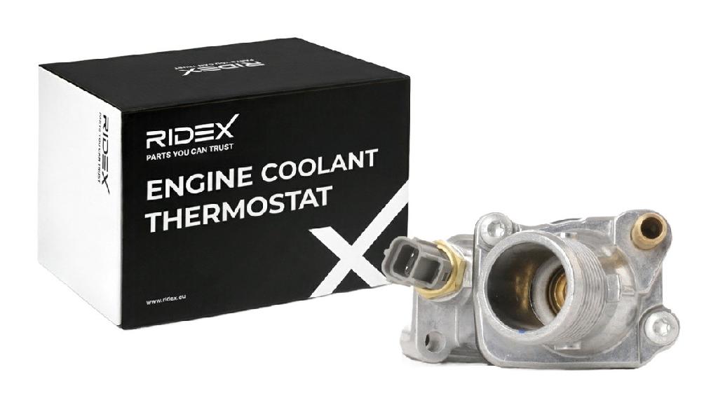RIDEX 316T0229 Thermostat Kühlmittel Kühlwasserthermostat mit Dichtung mit 90°C