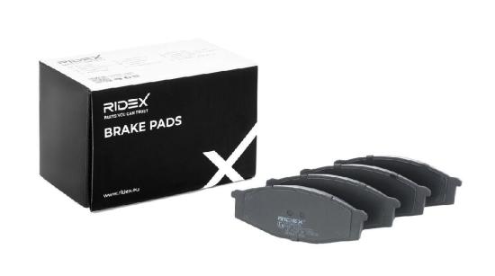 RIDEX Bremsbelagsatz Bremsbeläge Vorne für NISSAN Patrol GR IV SUV (Y60, GR) Bild RIDEX Bremsbelagsatz Bremsbeläge Vorne für NISSAN Patrol GR IV SUV (Y60, GR)
