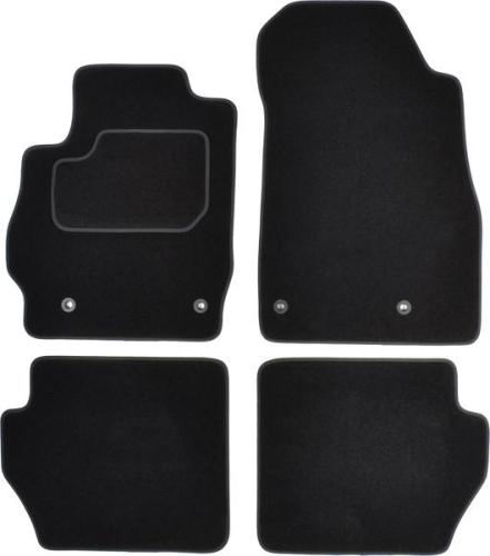 CUSTOPOL MAZ20C Fußmatten Set Vorne und Hinten für MAZDA 2 Schrägheck Bild CUSTOPOL MAZ20C Fußmatten Set Vorne und Hinten für MAZDA 2 Schrägheck