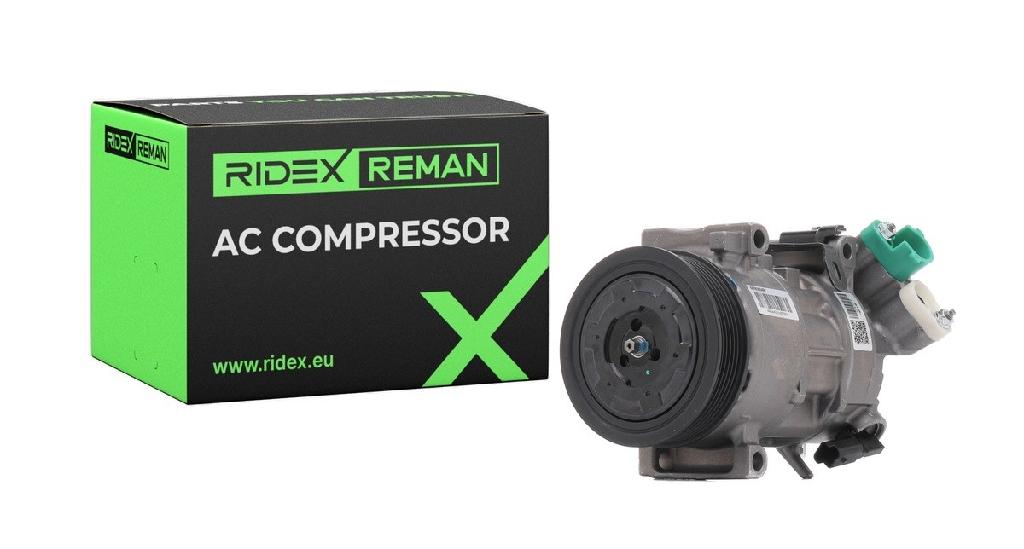 RIDEX REMAN A/C Kompressor für Klimaanlage Klimakompressor Kältemittel: R1234yf
