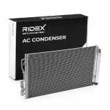 RIDEX 448C0207 Klimakondensator Klimaanlage Auto mit Trockner für BMW