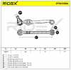 RIDEX 273C0284 Lenker Radaufhängung Querlenker Front für FIAT 127 Schrägheck Bild RIDEX 273C0284 Lenker Radaufhängung Querlenker Front für FIAT 127 Schrägheck